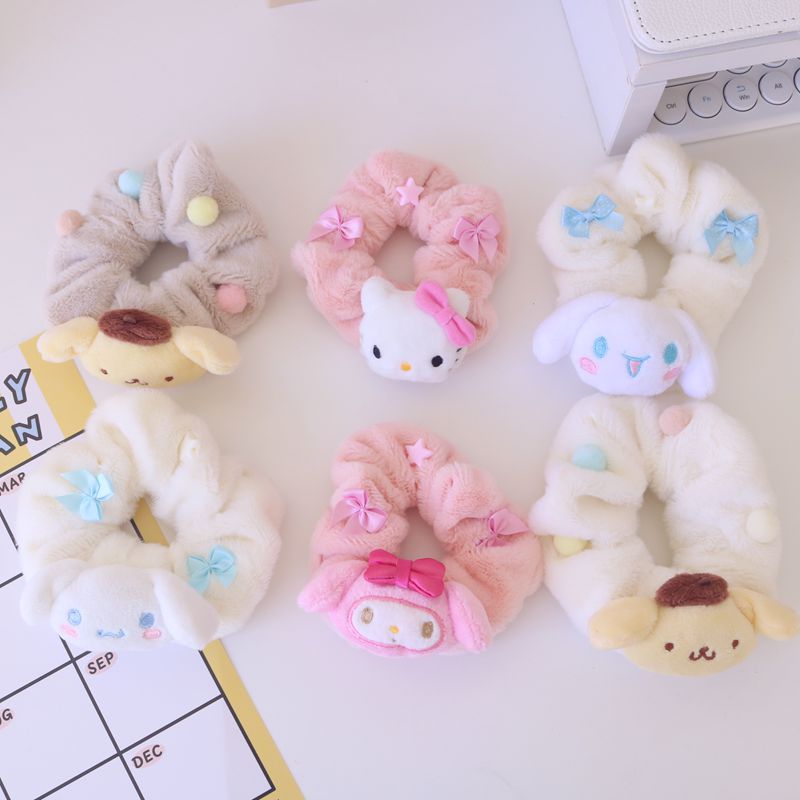 Rabbit Scrunchies, 1pcs