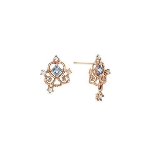 Zircon Heart Earrings