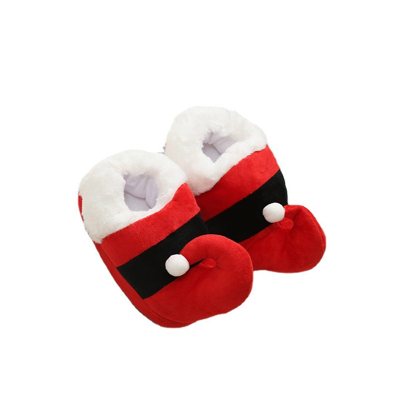 Christmas Santa Claus Fluffy slippers