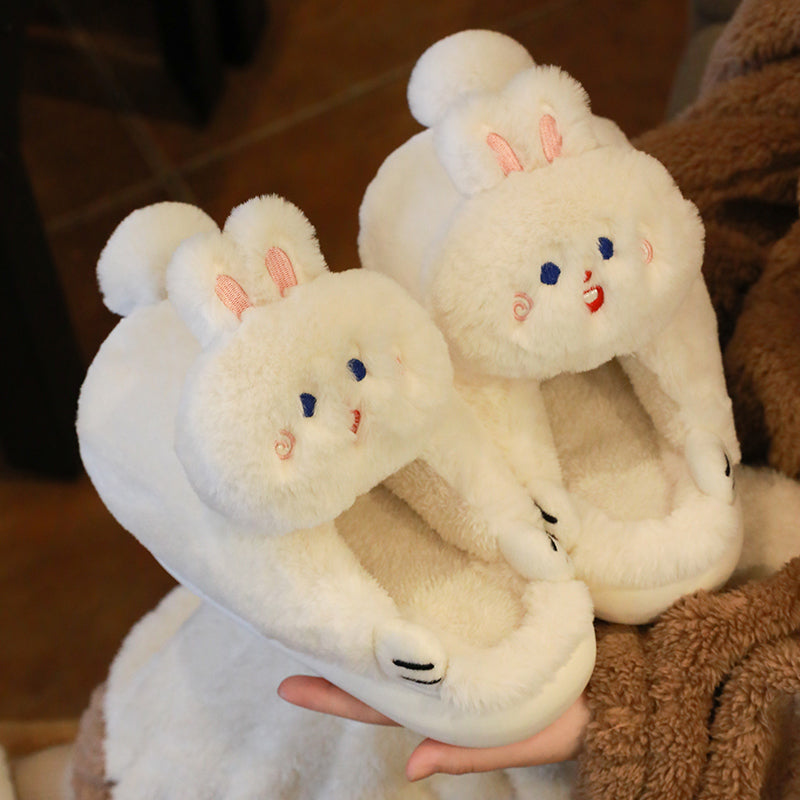 Rabbit Fluffy Slippers