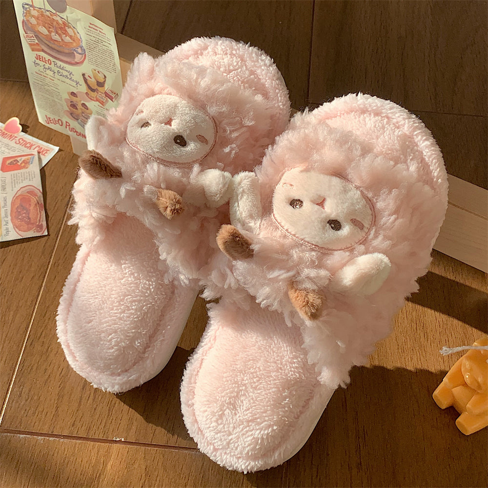 Sheep Fluffy Slippers