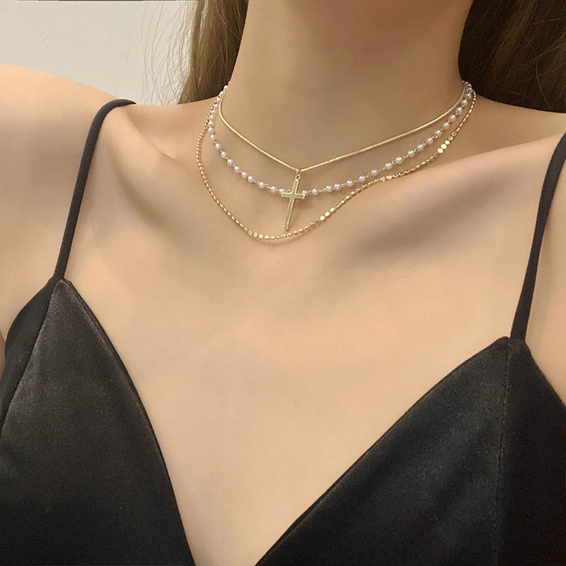 Faux Pearl Necklace