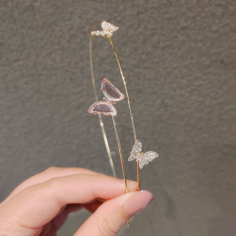 Zircon Butterfly Hairband