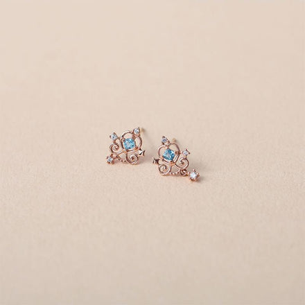 Zircon Heart Earrings