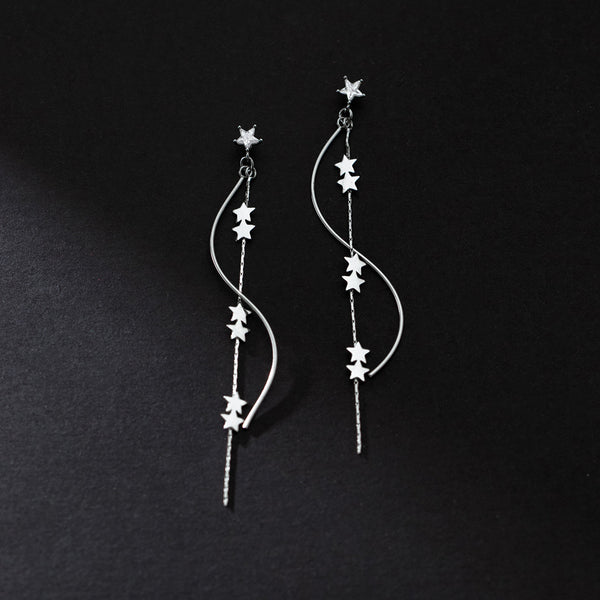 925 Silver Tassel Earrings