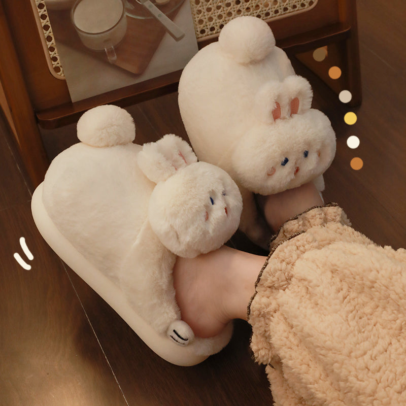 Rabbit Fluffy Slippers