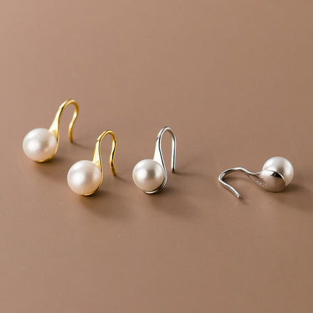 Sweet White Pearl Earrings