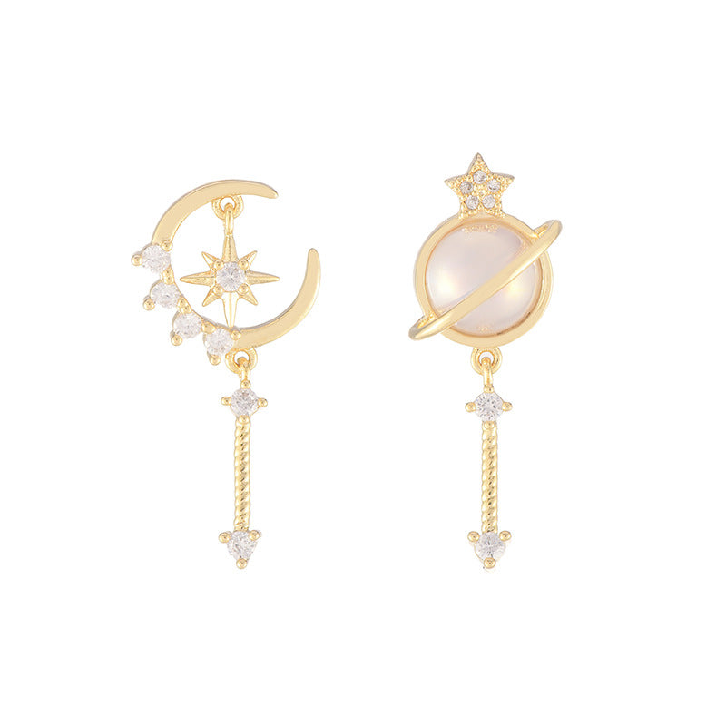 Zircon Star Earrings