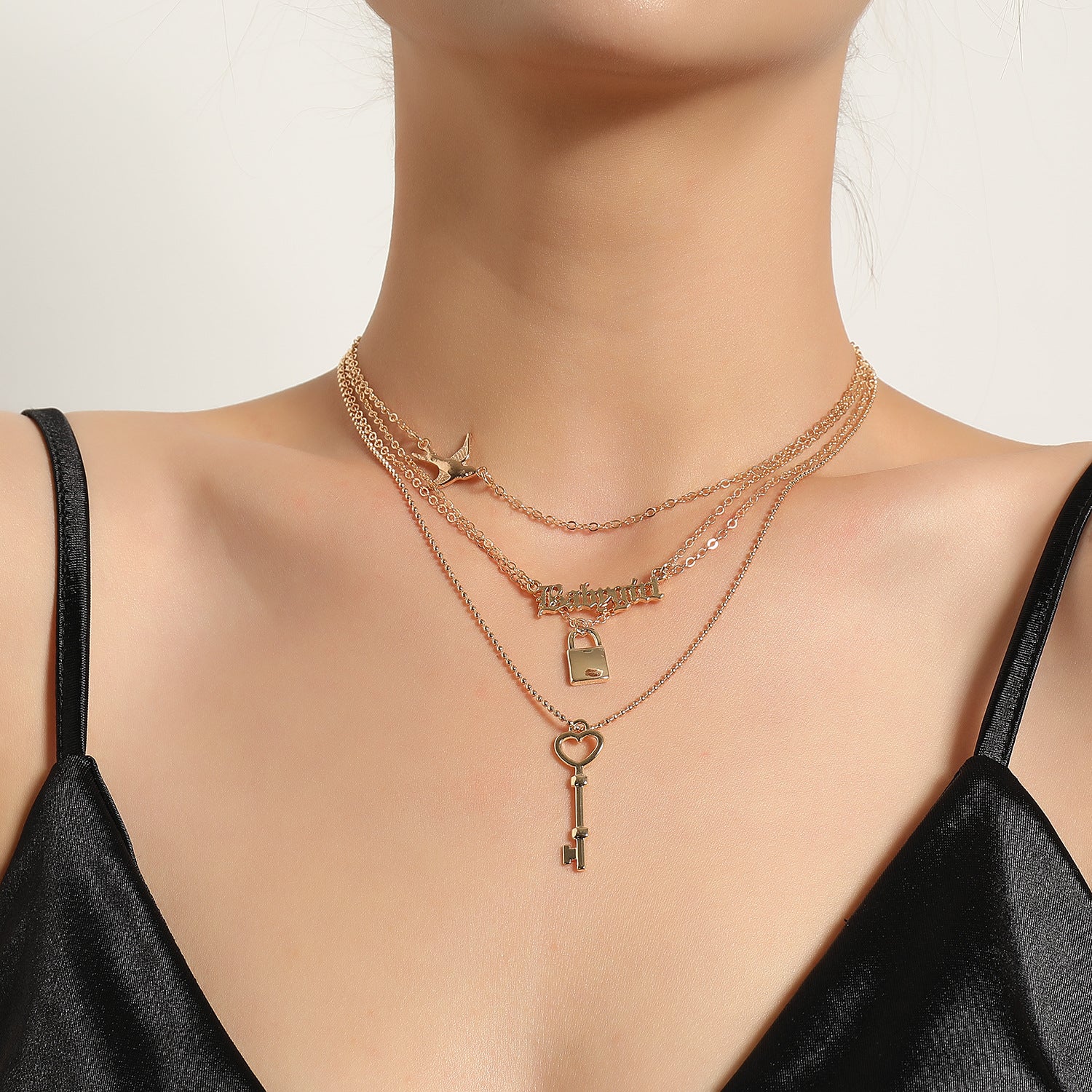 Zircon Heart Necklace