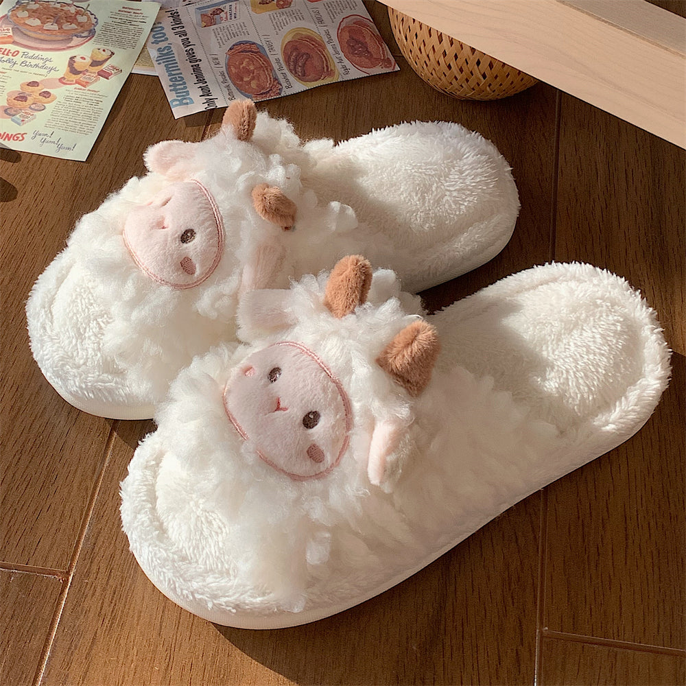 Sheep Fluffy Slippers