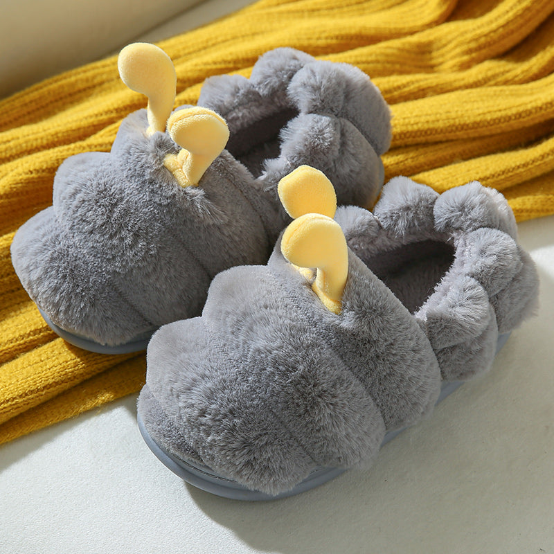 Cute Caterpillar Cartoon Fluffy Slippers