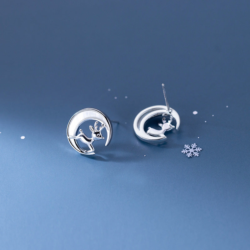 925 Silver Christmas Earrings