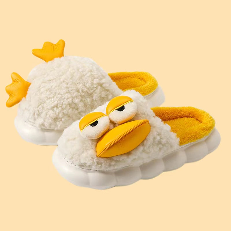 Duck Fluffy Slippers