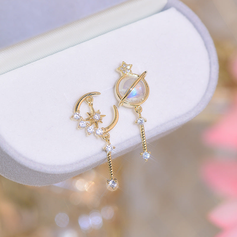 Zircon Star Earrings