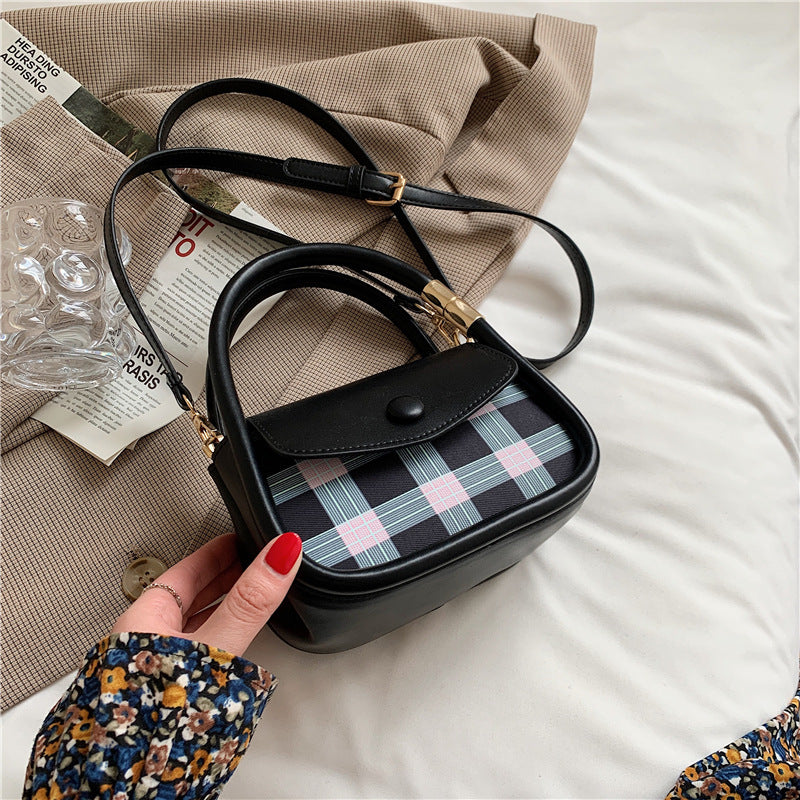 Plaid Crossbody Bag