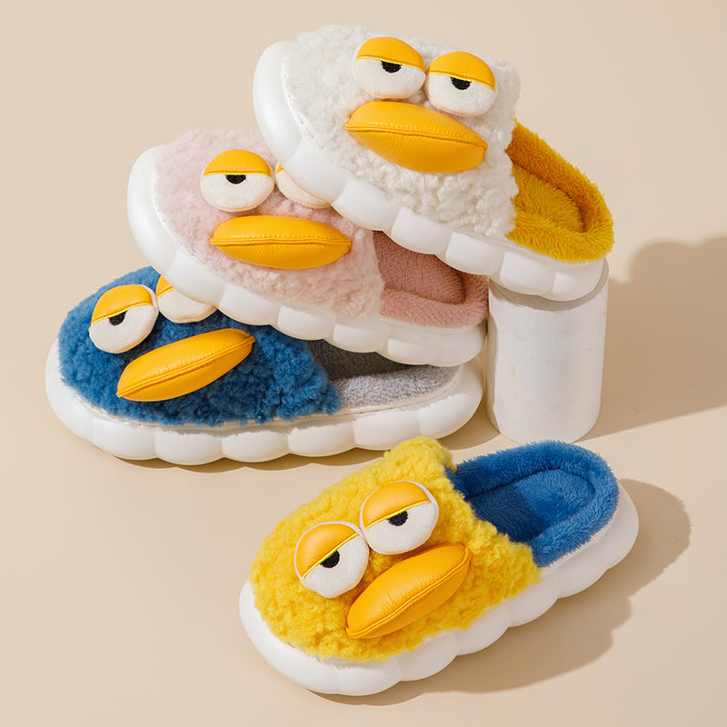 Duck Fluffy Slippers