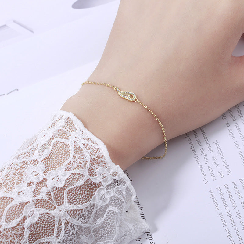 Zircon Cloud Bracelet