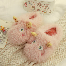Unicorn Fluffy Slippers