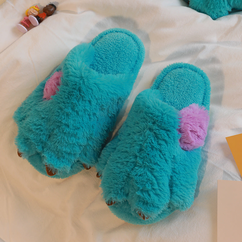 Monster Fluffy Slippers