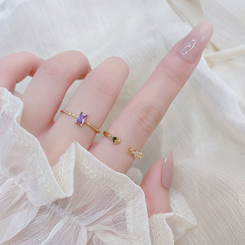 Zircon Rings