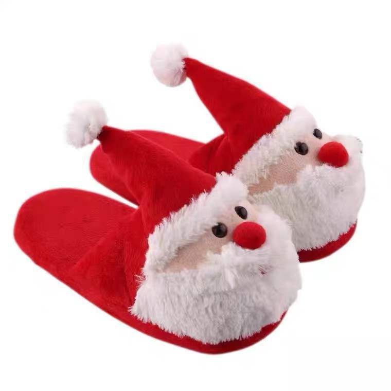 Christmas Santa Claus Fluffy slippers