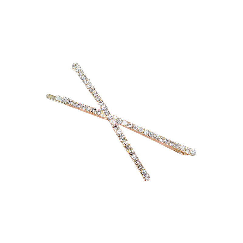 Zircon Hair Clip, 2 pcs