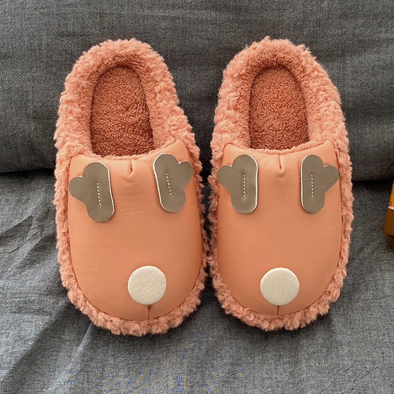 Christmas Deer Fluffy slippers