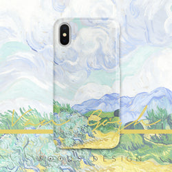 Van Gogh Wheatfield with Cypresses Phone Case