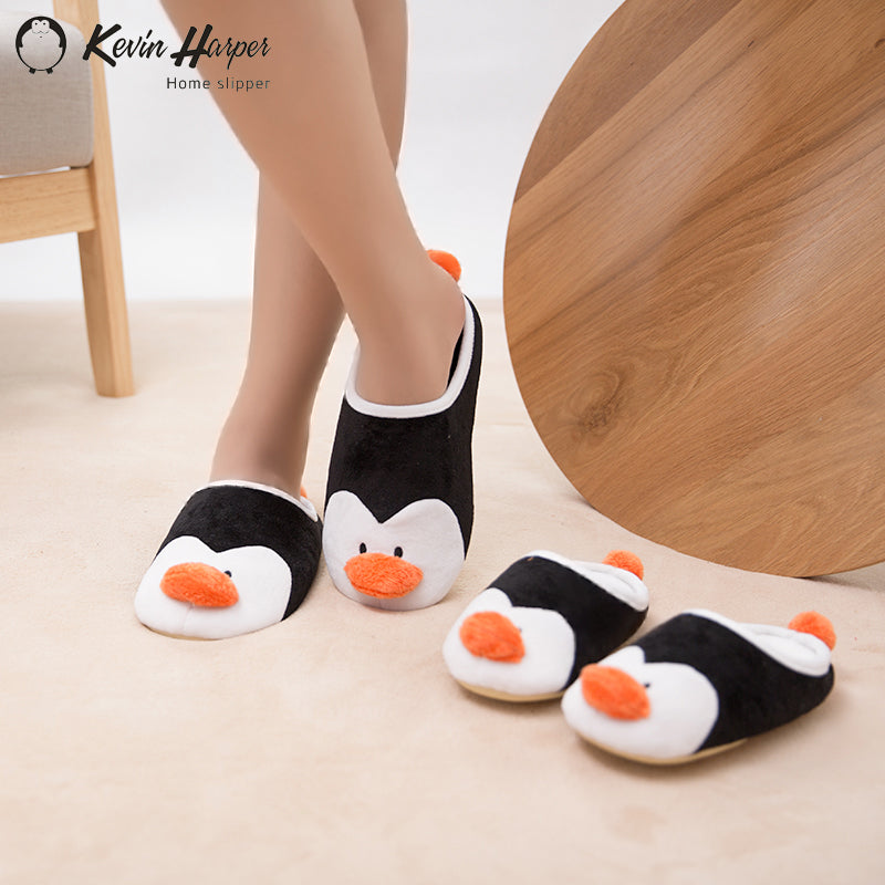 Penguin Fluffy Slippers