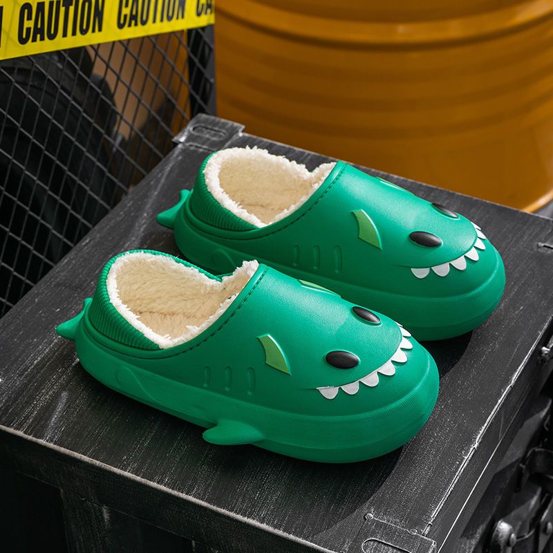 Cute shark cotton shoes