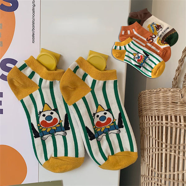 Clown Socks, 3-Pair Pack