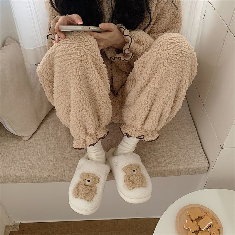 Bear Fluffy Slippers