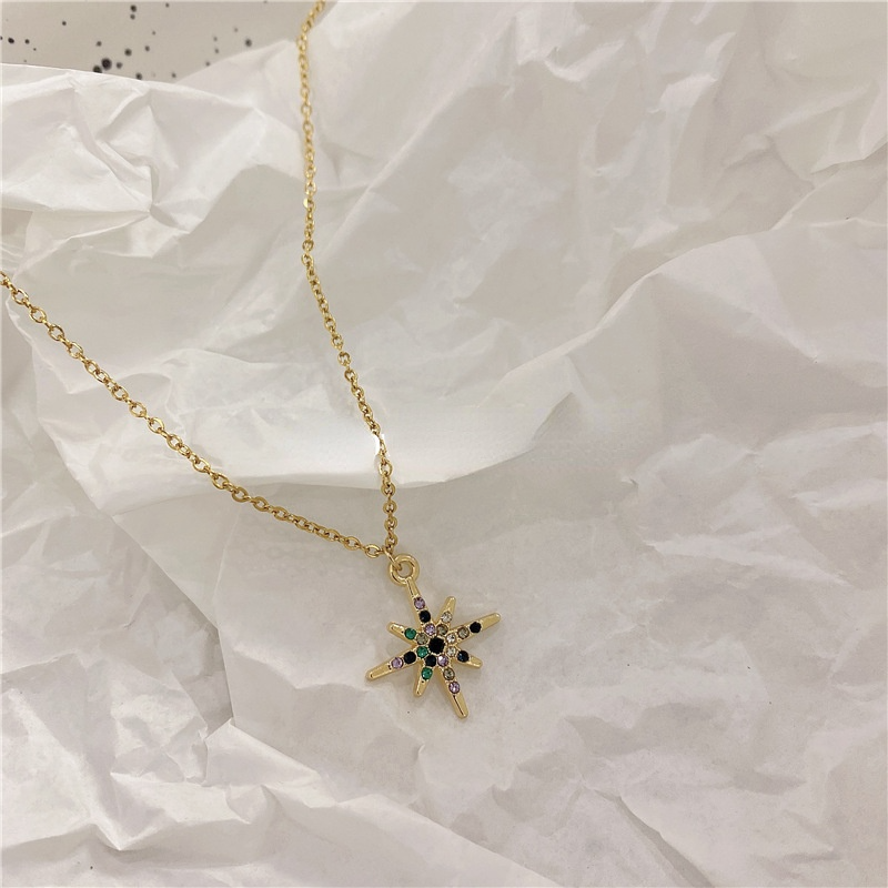 Zircon Star Necklace