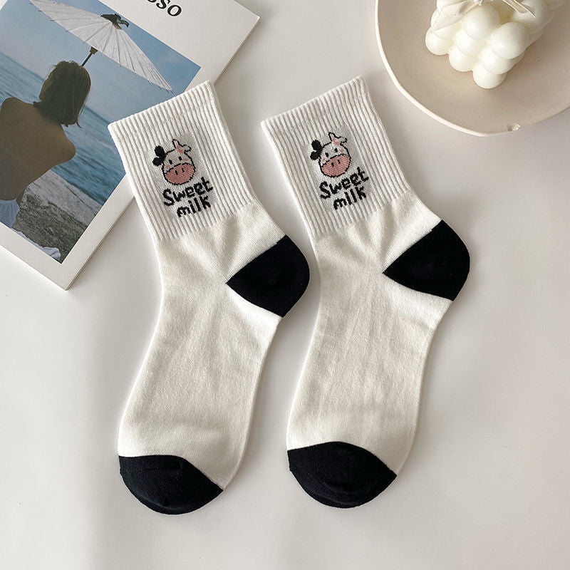 Cow Socks, 5-Pair Pack