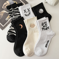Moon Socks, 5-Pair Pack