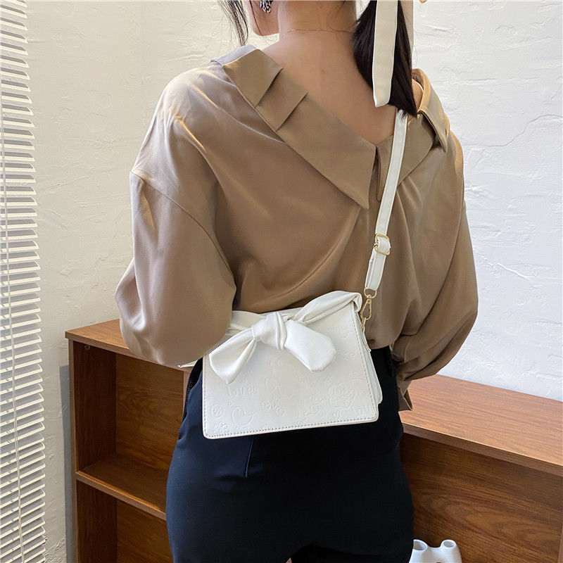 PU Bow Crossbody bag