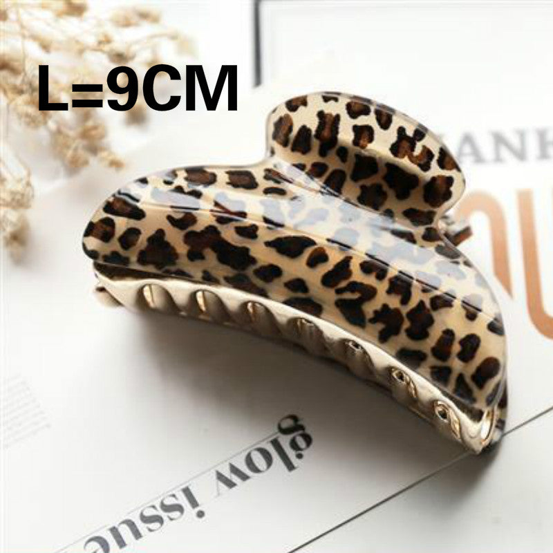Leopard Print Hair Clip