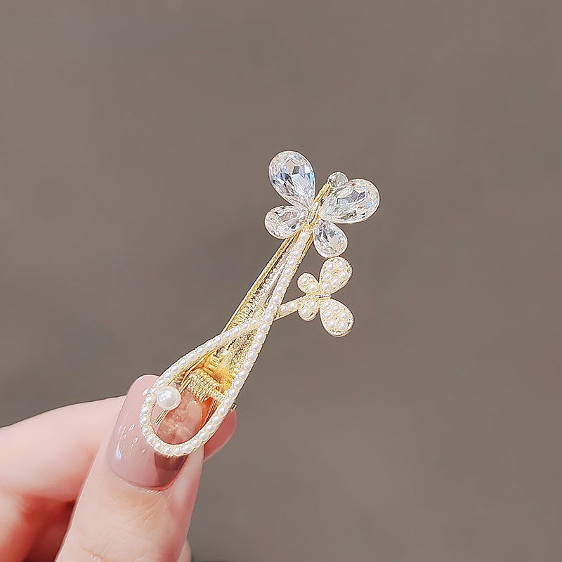 Zircon Butterfly Hair Clip