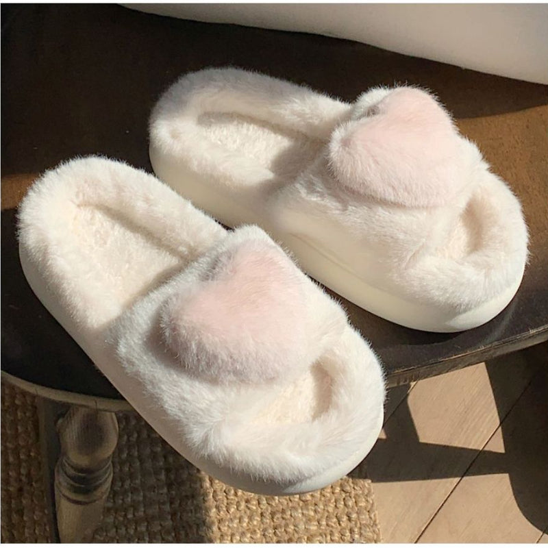 Plush Love Cotton Slippers