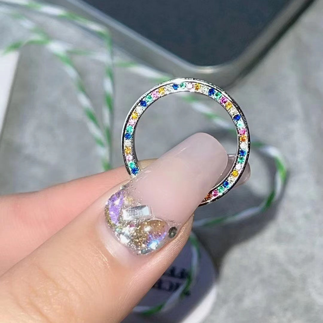 Zircon Rainbow Rings