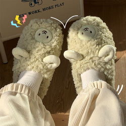 Sheep Fluffy Slippers