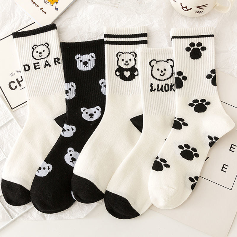 Bear Socks, 10-Pair Pack