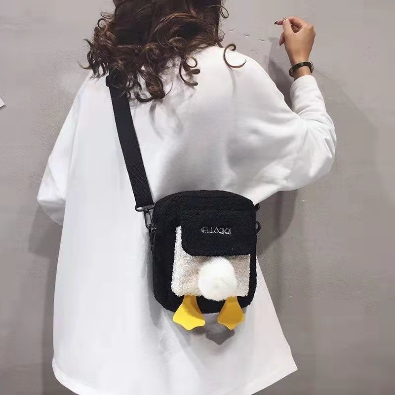 Fluffy Duck Crossbody Bag