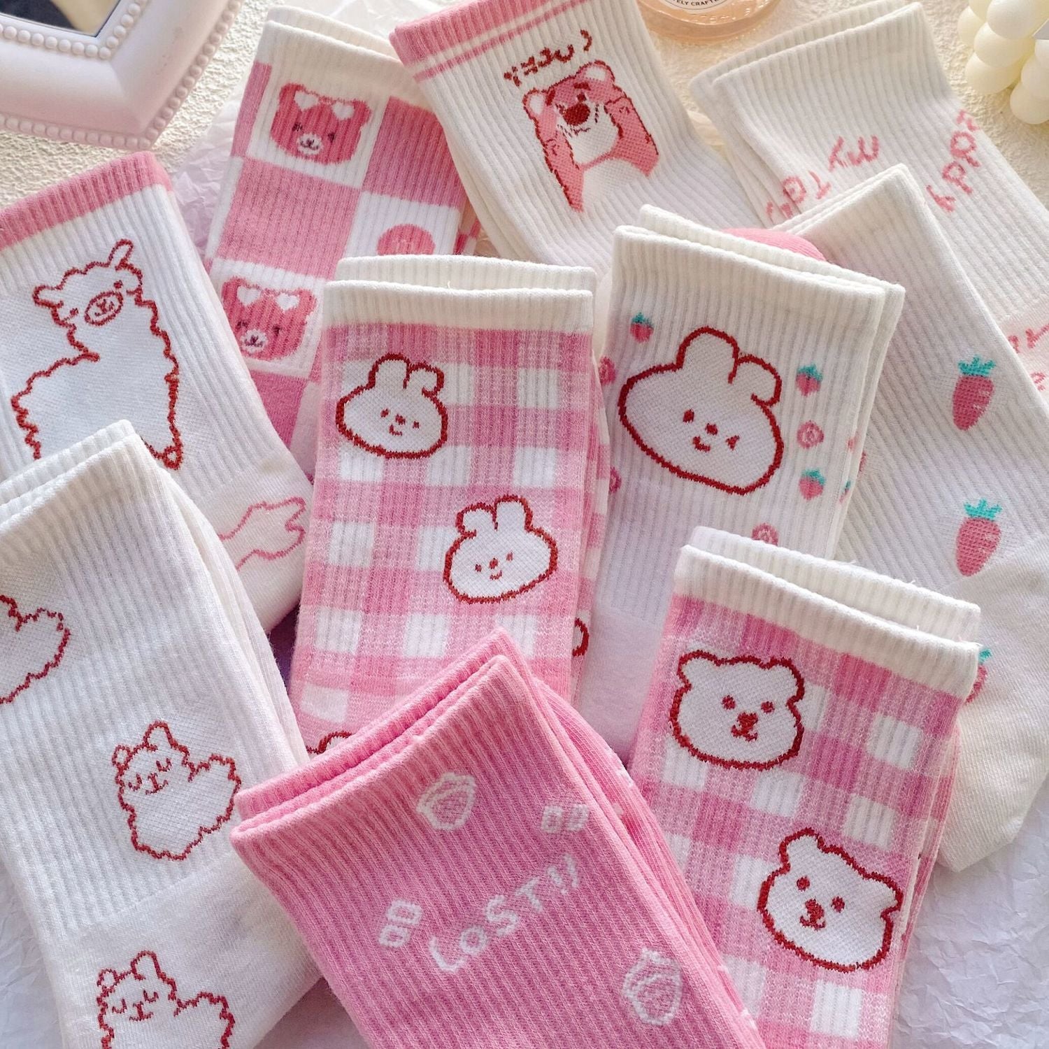 Bear Socks, 5-Pair Pack