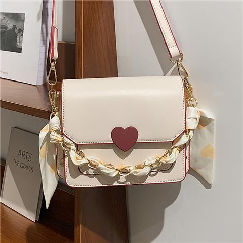 PU Heart Crossbody bag