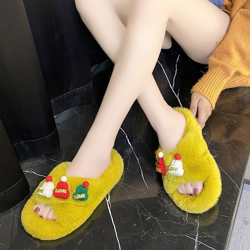 Christmas Fluffy Slippers