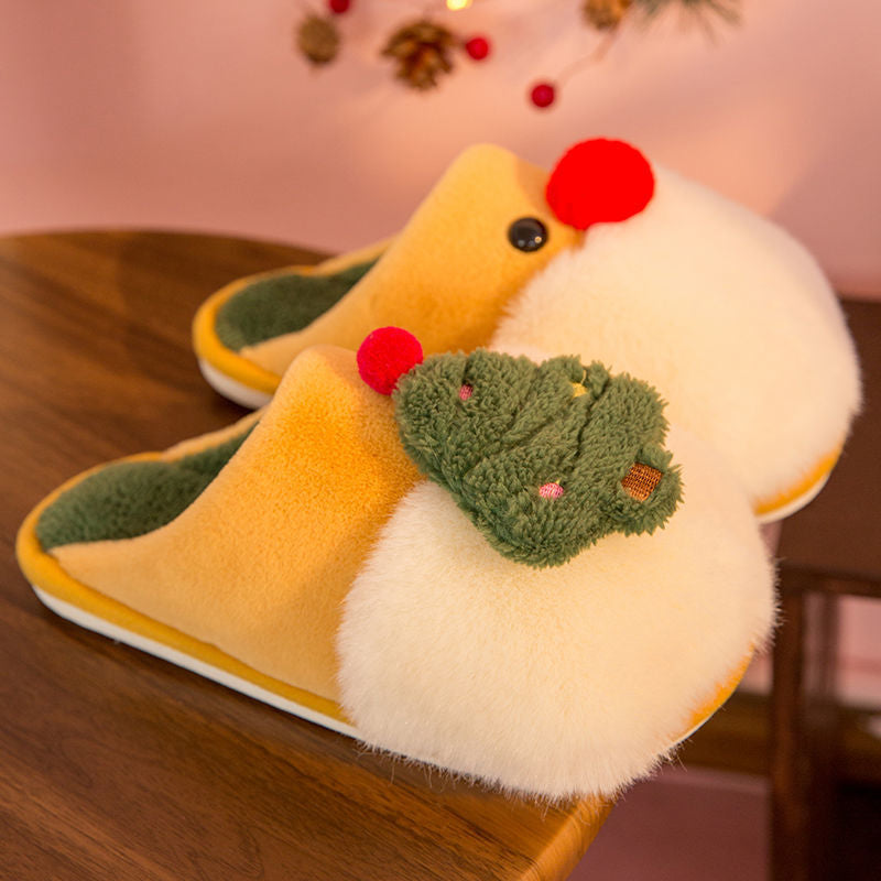 Christmas Fluffy Slippers