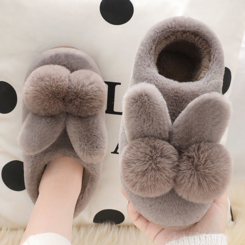 Rabbit Fluffy Slippers