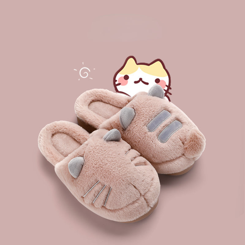 Cat Fluffy Slippers