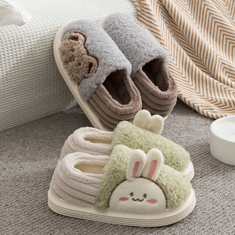 Rabbit Fluffy Slippers